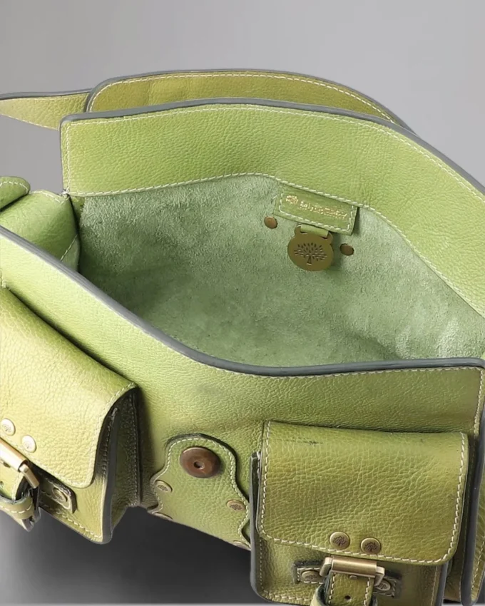Blenheim Secondhand Apple Natural Veg Tanned Secondhand-Taschen