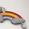 British Park Schlüsselanhänger – Regenbogen, mehrfarbig, Materialmix British Park Schlüsselanhänger – Regenbogen, mehrfarbig, Materialmix