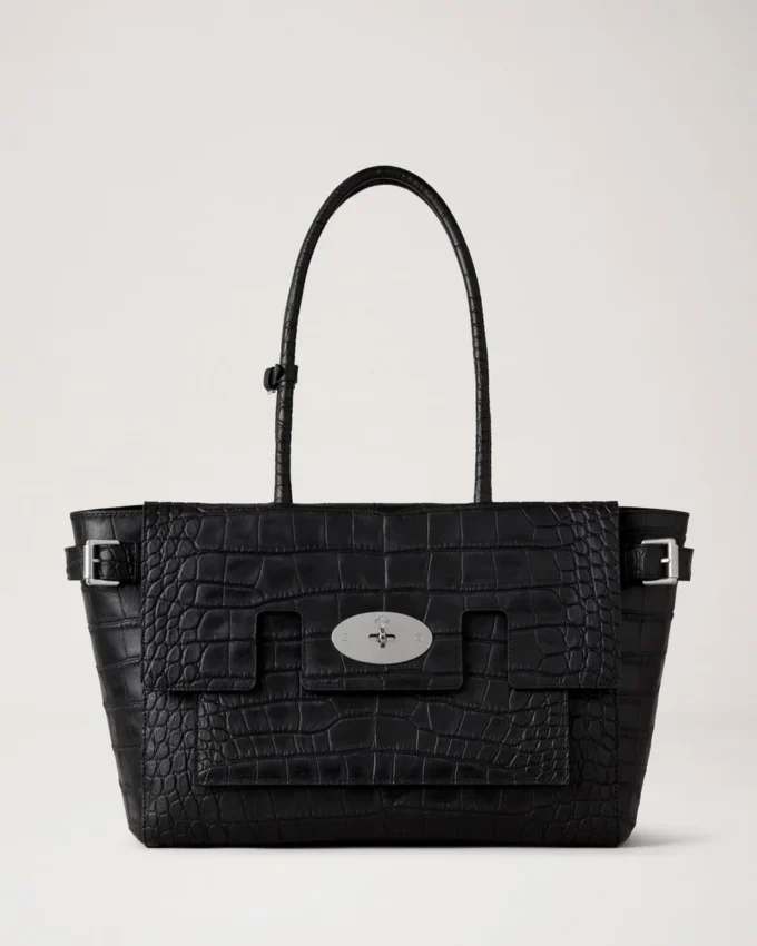 Buckle Bayswater Black Croc Nvt Damen Buckle Bayswater Black Croc Nvt Damen