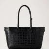 Buckle Bayswater Black Croc Nvt Damen Buckle Bayswater Black Croc Nvt Damen