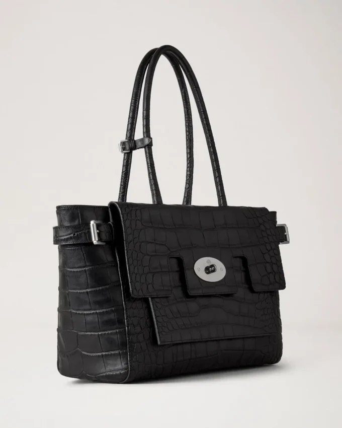 Buckle Bayswater Black Croc Nvt Damen Buckle Bayswater Black Croc Nvt Damen