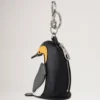 Case-Schlüsselanhänger – Pinguin Schwarz-Weiß, Micro Classic Grain & Heavy Grain Case-Schlüsselanhänger – Pinguin Schwarz-Weiß, Micro Classic Grain & Heavy Grain