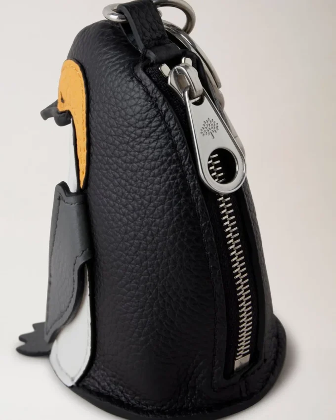 Case-Schlüsselanhänger – Pinguin Schwarz-Weiß, Micro Classic Grain & Heavy Grain Case-Schlüsselanhänger – Pinguin Schwarz-Weiß, Micro Classic Grain & Heavy Grain