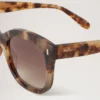 Charlotte Sonnenbrille Blondes Horn-Acetat Damen Charlotte Sonnenbrille Blondes Horn-Acetat Damen
