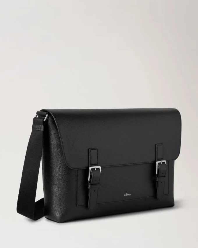 Chiltern Crossbody Messenger Schwarz Klein Klassische Narbung Chiltern Crossbody Messenger Schwarz Klein Klassische Narbung
