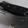 Chiltern Satchel Secondhand Schwarz genarbt pflanzlich gegerbt Chiltern Satchel Secondhand Schwarz genarbt pflanzlich gegerbt