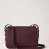 Clovelly Pouch Black Cherry Micro Classic Grain Clovelly Pouch Black Cherry Micro Classic Grain