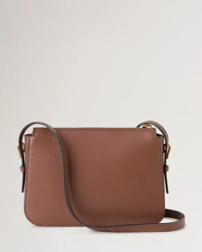 Clovelly Pouch Bright Oak Micro Classic Grain Geschenke