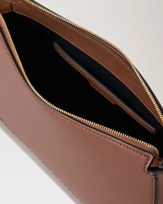 Clovelly Pouch Bright Oak Micro Classic Grain Geschenke
