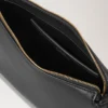 Clovelly Pouch Schwarz Micro Classic Grain Geschenke