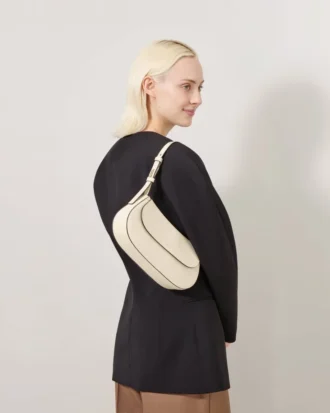 Clovelly Umhängetasche Eggshell Micro Classic Grain