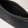 Clovelly-Umhängetasche in Schwarz mit Micro Classic Grain Clovelly-Umhängetasche in Schwarz mit Micro Classic Grain