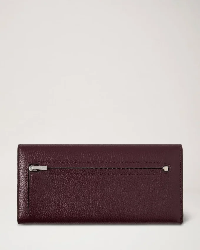 Continental-Brieftasche Black Cherry Small Classic Grain Continental-Brieftasche Black Cherry Small Classic Grain