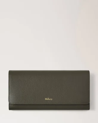 Continental-Brieftasche, Juniper Green, Small Classic Grain
