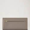Continental-Brieftasche Kaschmir Taupe Small Classic Grain Continental-Brieftasche Kaschmir Taupe Small Classic Grain