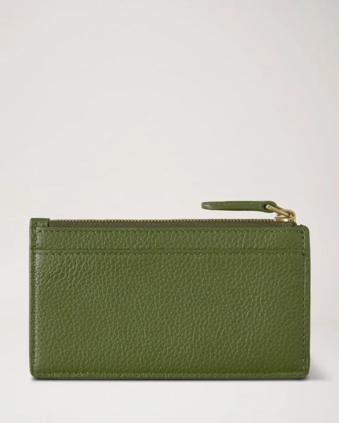 Continental Langer Kartenhalter mit Reißverschluss Fern Small Classic Grain Continental Langer Kartenhalter mit Reißverschluss Fern Small Classic Grain