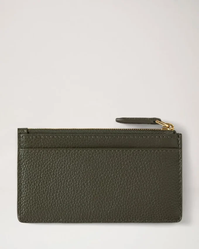 Continental Langer Kartenhalter mit Reißverschluss, Juniper Green, Small Classic Grain Continental Langer Kartenhalter mit Reißverschluss, Juniper Green, Small Classic Grain