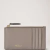 Continental Langer Kartenhalter mit Reißverschluss Kaschmir Taupe Kleine klassische Narbung Continental Langer Kartenhalter mit Reißverschluss Kaschmir Taupe Kleine klassische Narbung