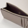 Continental Langer Kartenhalter mit Reißverschluss Kaschmir Taupe Kleine klassische Narbung Continental Langer Kartenhalter mit Reißverschluss Kaschmir Taupe Kleine klassische Narbung