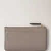 Continental Langer Kartenhalter mit Reißverschluss Kaschmir Taupe Kleine klassische Narbung Continental Langer Kartenhalter mit Reißverschluss Kaschmir Taupe Kleine klassische Narbung