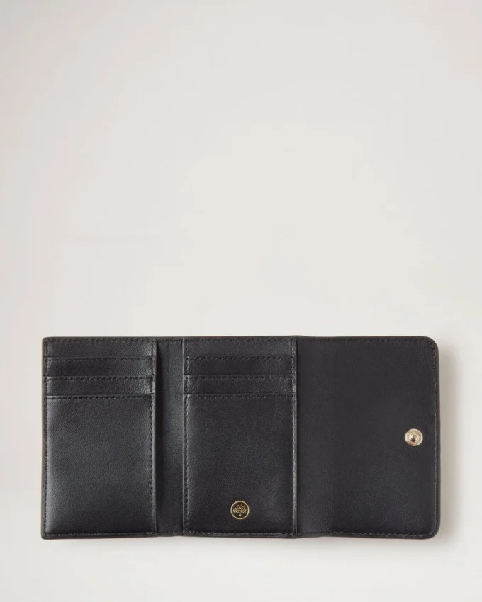Continental Trifold Chalk Small Classic Grain Damen Continental Trifold Chalk Small Classic Grain Damen