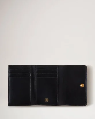 Continental Trifold Schwarz Small Classic Grain Herren
