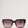 Cora Sonnenbrille Black Cherry Bio-Acetat-Sonnenbrille Cora Sonnenbrille Black Cherry Bio-Acetat-Sonnenbrille