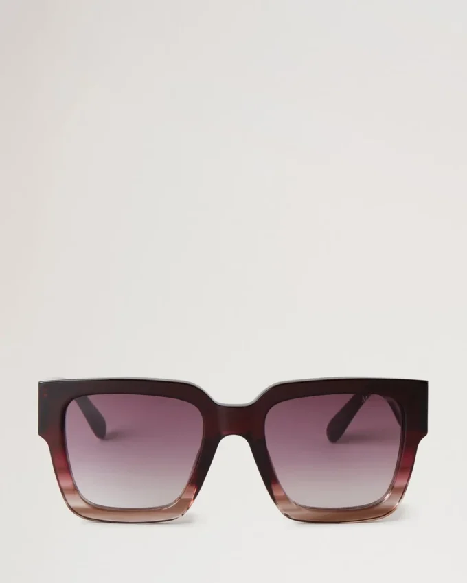 Cora Sonnenbrille Black Cherry Bio-Acetat-Sonnenbrille Cora Sonnenbrille Black Cherry Bio-Acetat-Sonnenbrille