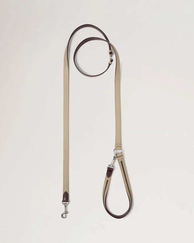 Crossbody-Hundeleine Dune & Oxblood Small Classic Grain Crossbody-Hundeleine Dune & Oxblood Small Classic Grain