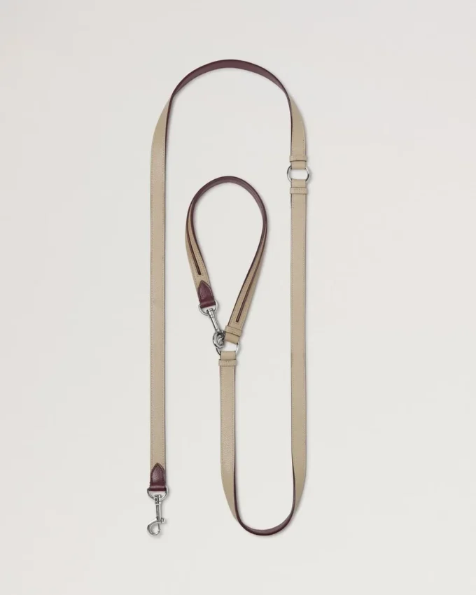 Crossbody-Hundeleine Dune & Oxblood Small Classic Grain Crossbody-Hundeleine Dune & Oxblood Small Classic Grain