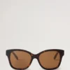 Daisy Sonnenbrille aus Bio-Acetat in Schildpattoptik & Bio-Nylon Daisy Sonnenbrille aus Bio-Acetat in Schildpattoptik & Bio-Nylon