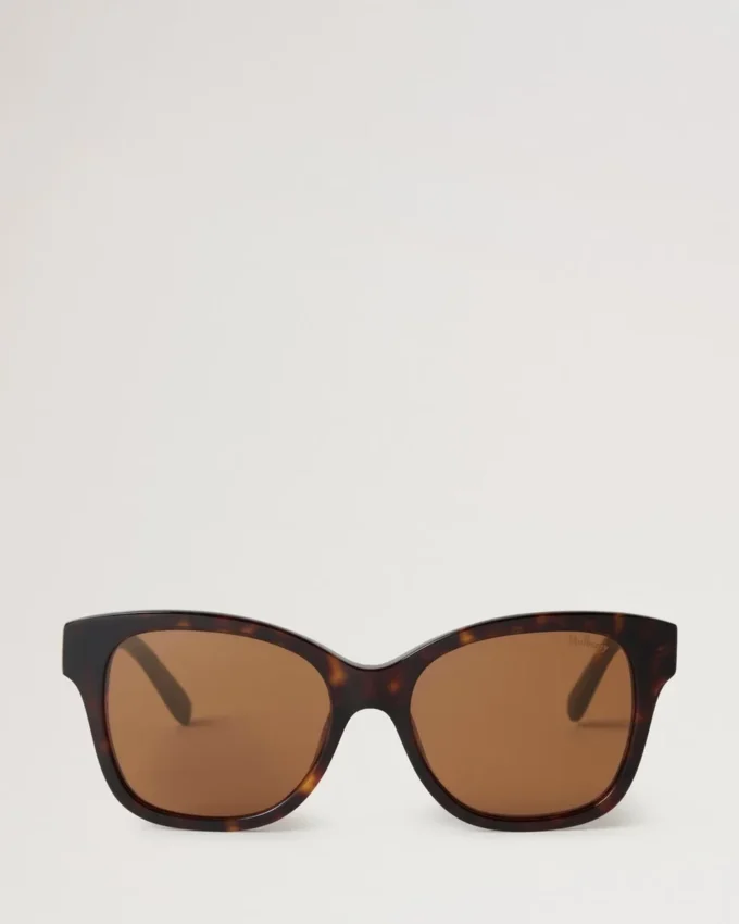 Daisy Sonnenbrille aus Bio-Acetat in Schildpattoptik & Bio-Nylon Daisy Sonnenbrille aus Bio-Acetat in Schildpattoptik & Bio-Nylon
