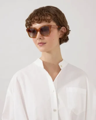 Daisy Sonnenbrille Blondes Horn Bio-Acetat & Bio-Nylon