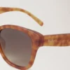 Daisy Sonnenbrille Blondes Horn Bio-Acetat & Bio-Nylon Daisy Sonnenbrille Blondes Horn Bio-Acetat & Bio-Nylon