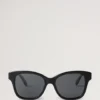 Daisy Sonnenbrille Schwarze Sonnenbrille aus Bio-Acetat & Bio-Nylon Daisy Sonnenbrille Schwarze Sonnenbrille aus Bio-Acetat & Bio-Nylon