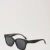 Daisy Sonnenbrille Schwarze Sonnenbrille aus Bio-Acetat & Bio-Nylon Daisy Sonnenbrille Schwarze Sonnenbrille aus Bio-Acetat & Bio-Nylon
