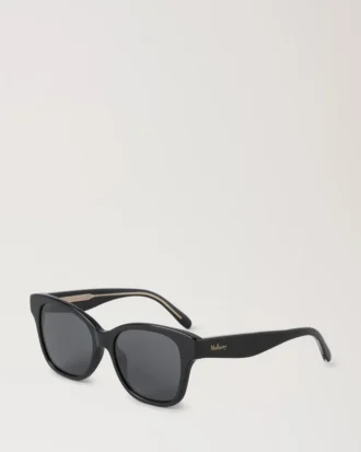 Daisy Sonnenbrille Schwarze Sonnenbrille aus Bio-Acetat & Bio-Nylon