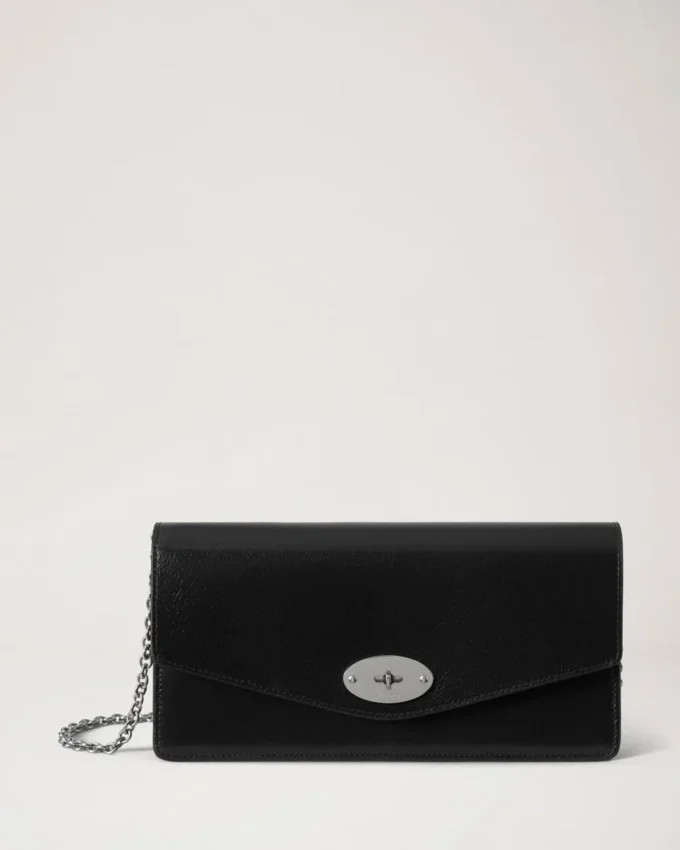 Darley Clutch Schwarz Hochglanzleder Damen Darley Clutch Schwarz Hochglanzleder Damen
