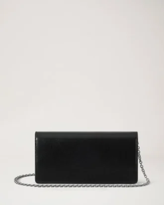 Darley Clutch Schwarz Hochglanzleder Damen