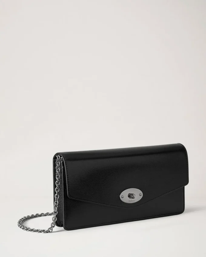 Darley Clutch Schwarz Hochglanzleder Damen Darley Clutch Schwarz Hochglanzleder Damen