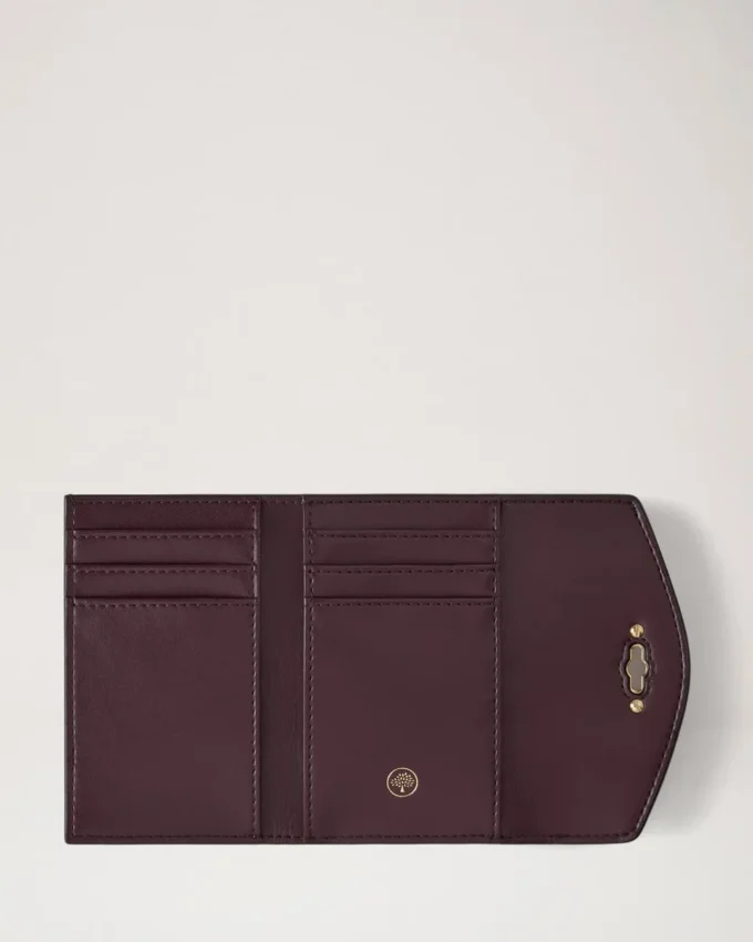 Darley gefaltete Mehrfach-Kartenbrieftasche Kaschmir Taupe Small Classic Grain
