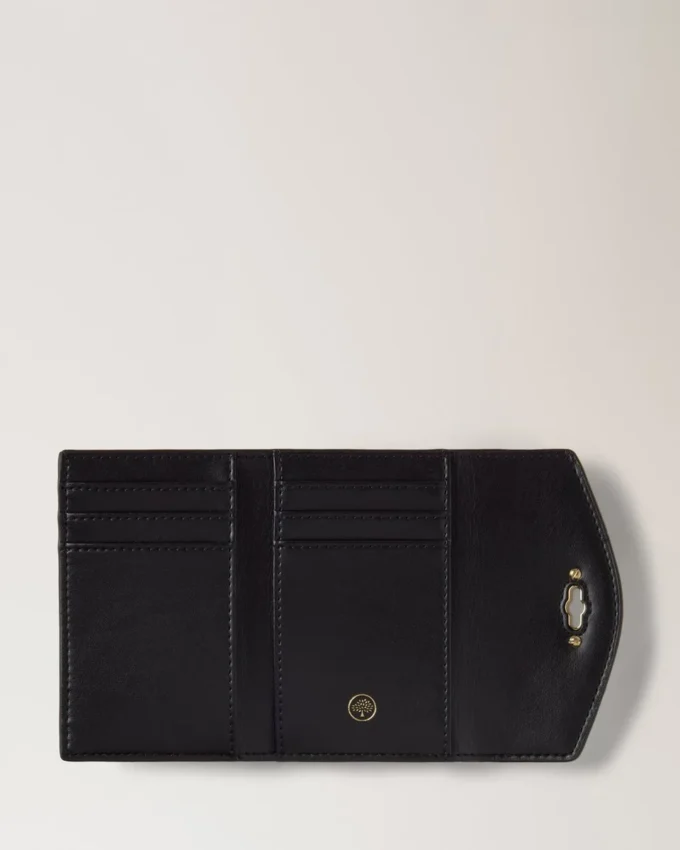Darley gefaltete Mehrfach-Kartenbrieftasche Somerset Gold Grainy Metallic