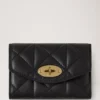 Darley gefaltete Multi-Kartenbrieftasche, schwarz, gestepptes Nappaleder Darley gefaltete Multi-Kartenbrieftasche, schwarz, gestepptes Nappaleder