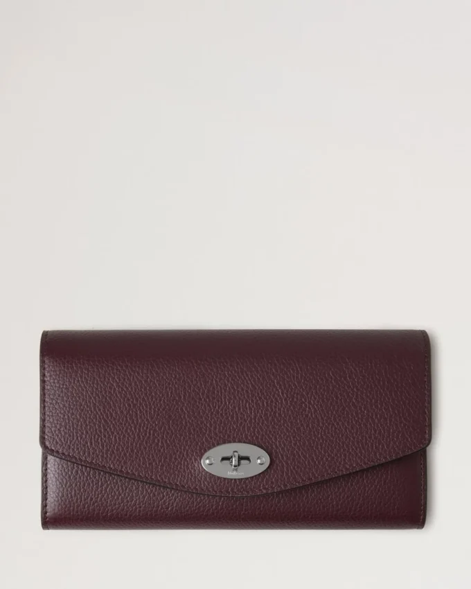 Darley Geldbörse Black Cherry Small Classic Grain Damen Darley Geldbörse Black Cherry Small Classic Grain Damen