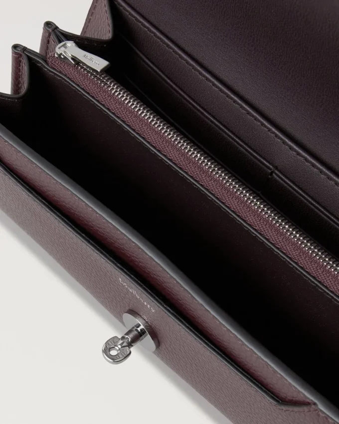 Darley Geldbörse Black Cherry Small Classic Grain Damen Darley Geldbörse Black Cherry Small Classic Grain Damen