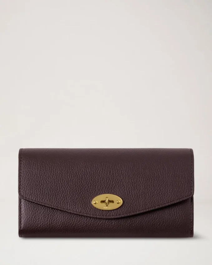 Darley Geldbörse Ebony Small Classic Grain Damen