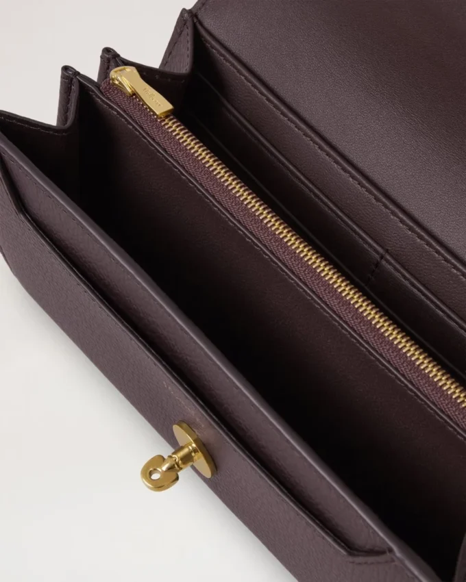 Darley Geldbörse Ebony Small Classic Grain Damen