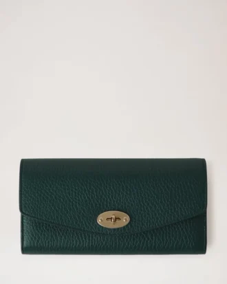 Darley Geldbörse Mulberry Green Heavy Grain Darley