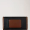 Darley Geldbörse Schwarz & Cognac Bio-basiertes Scotchgrain Darley Geldbörse Schwarz & Cognac Bio-basiertes Scotchgrain