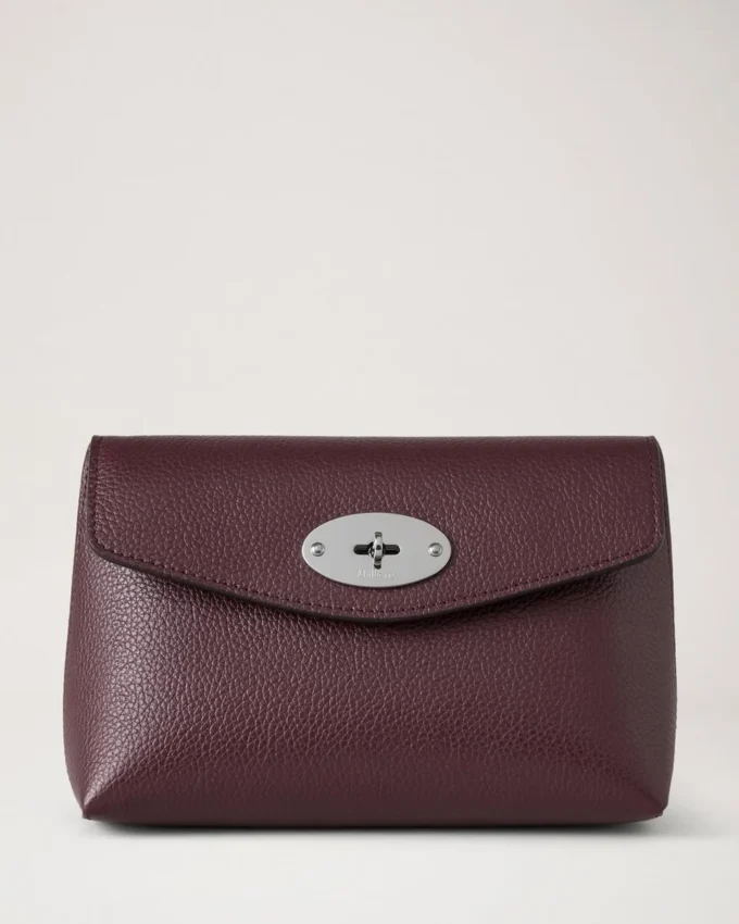 Darley Kosmetiktasche Black Cherry Small Classic Grain Darley Kosmetiktasche Black Cherry Small Classic Grain
